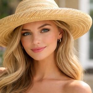 ⭐️ Host Pick ⭐️  Straw Coastal Summer Core Vintage Hat